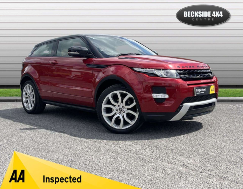 2013 Land Rover Range Rover Evoque 2.2 Sd4 Dynamic Coupe 3dr Diesel Manual 4WD Euro 5 (s/s) (190 Ps) Aa Inspected. in Red — image 1