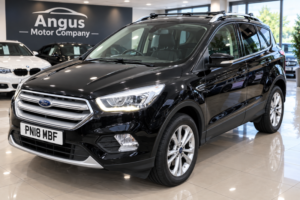 2018 Ford Kuga 1.5 Tdci Titanium SUV 5dr Diesel Manual Euro 6 (s/s) (120 Ps) in Black — image 2