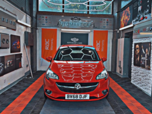 2018 Vauxhall Corsa 1.4i Ecotec Sri Nav Euro 6 5dr in Red — image 3