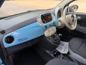 2016 Fiat 500 1.2 Pop Euro 6 (s/s) 3dr in Blue — image 5