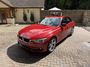 2017 BMW 3 Series 1.5 318i Sport Saloon in Red — image 3