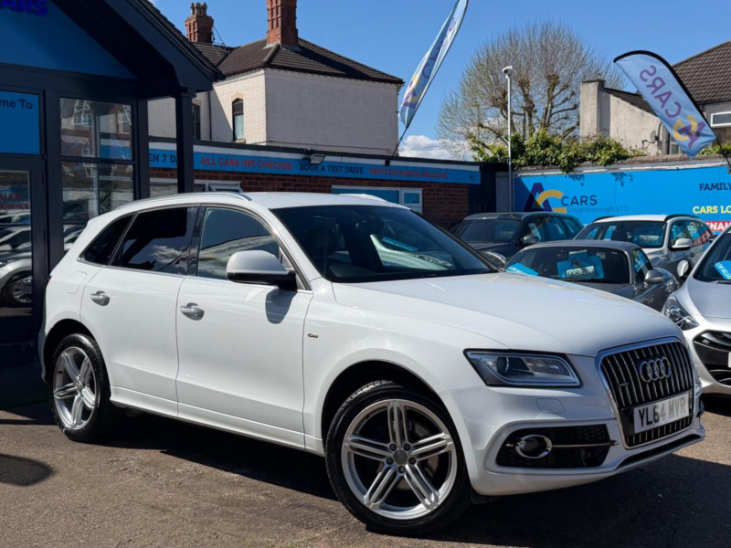 2014 Audi Q5 3.0 Tdi V6 S Line Plus S Tronic Quattro Euro 5 (s/s) 5dr in White — image 1