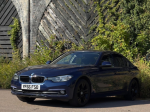 2016 BMW 3 Series 1.5 318i Sport Euro 6 (s/s) 4dr in Blue — image 3