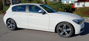2012 BMW 1 Series 2.0 116d Sport 5-Door in White — image 2