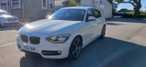 2012 BMW 1 Series 2.0 116d Sport 5-Door in White — image 4