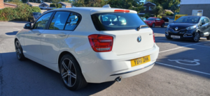 2012 BMW 1 Series 2.0 116d Sport 5-Door in White — image 6
