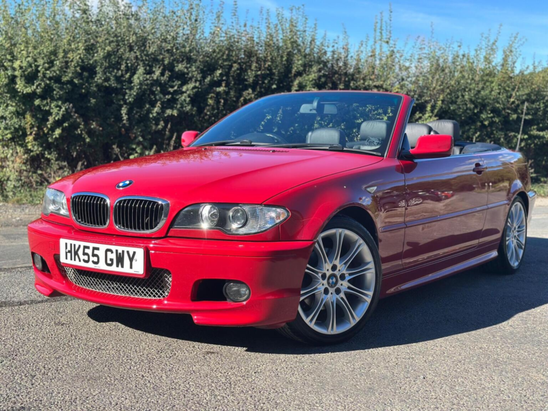 2005 BMW 3 Series 2.5 325ci 325 M Sport 2dr in Red — image 1