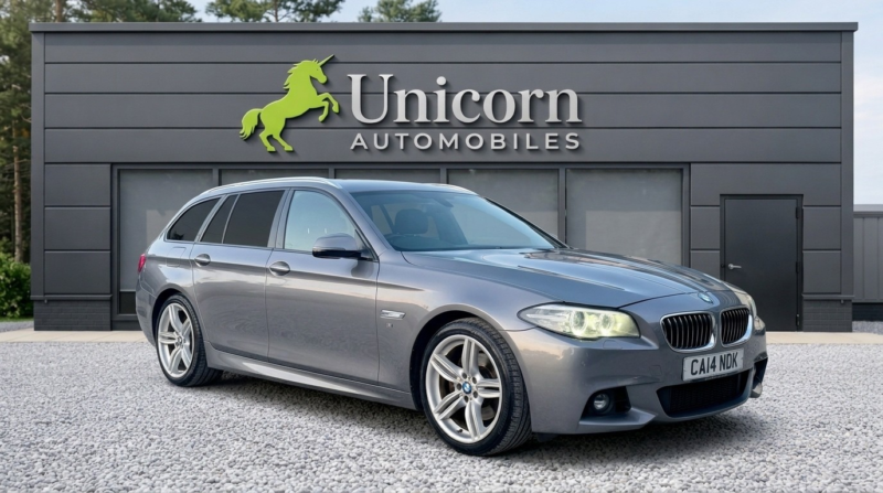 2014 BMW 5 Series 2.0 520d M Sport Touring in Grey — image 1
