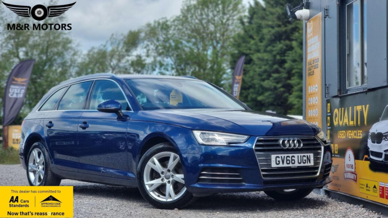2017 Audi A4 Avant 2.0 Tfsi Sport S Tronic Euro 6 (s/s) 5dr in Blue — image 1