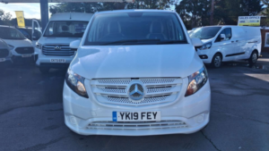 2019 Mercedes-Benz Vito 2.1 114 Cdi Bluetec Crew Van Double Cab 5dr Diesel Manual Rwd L3 Euro 6 (s/s) (xlwb) (136 Ps) in White — image 4