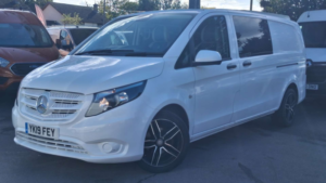 2019 Mercedes-Benz Vito 2.1 114 Cdi Bluetec Crew Van Double Cab 5dr Diesel Manual Rwd L3 Euro 6 (s/s) (xlwb) (136 Ps) in White — image 5