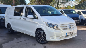 2019 Mercedes-Benz Vito 2.1 114 Cdi Bluetec Crew Van Double Cab 5dr Diesel Manual Rwd L3 Euro 6 (s/s) (xlwb) (136 Ps) in White — image 6
