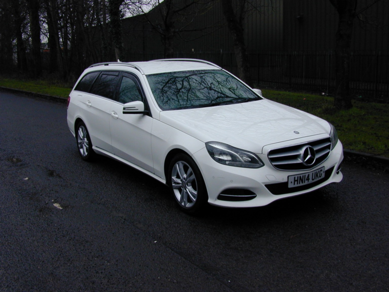 2014 Mercedes-Benz E Class Ref 8779 - Mercedes W212 (facelift) E220 Cdi Se Diesel Automatic Estate - Air Con (rhd - Uk Car) in White — image 1