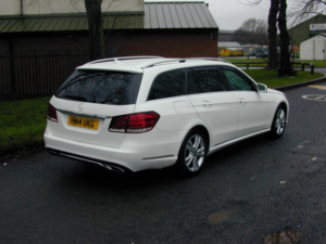 2014 Mercedes-Benz E Class Ref 8779 - Mercedes W212 (facelift) E220 Cdi Se Diesel Automatic Estate - Air Con (rhd - Uk Car) in White — image 3