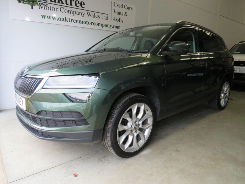 2018 Skoda Karoq 2.0 Tdi Edition DSG 4WD Euro 6 (s/s) 5dr in Green — image 1