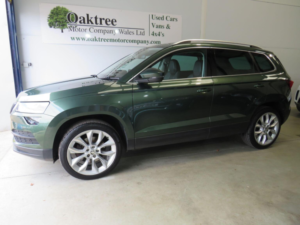 2018 Skoda Karoq 2.0 Tdi Edition DSG 4WD Euro 6 (s/s) 5dr in Green — image 4