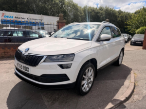 2020 Skoda Karoq 2.0 Tdi Se L DSG 4WD Euro 6 (s/s) 5dr in White — image 2