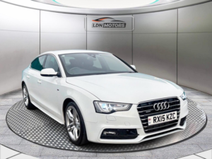 2015 Audi A5 2.0 S Line S Tronic Quattro Automatic in White — image 4