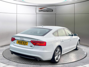 2015 Audi A5 2.0 S Line S Tronic Quattro Automatic in White — image 6