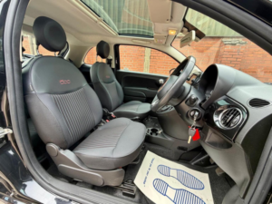 2019 Fiat 500 1.2 Collezione Fall Euro 6 (s/s) 3dr in Black — image 3