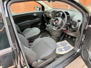 2019 Fiat 500 1.2 Collezione Fall Euro 6 (s/s) 3dr in Black — image 4