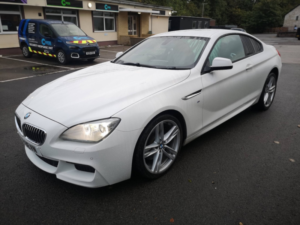 2014 BMW 6 Series 3.0 640d M Sport Coupe in White — image 2