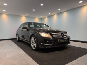 2013 Mercedes-Benz C Class 2.1 C220 Cdi Blueefficiency Amg Sport G-Tronic+ Euro 5 (s/s) 4dr in Black — image 2
