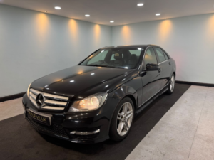 2013 Mercedes-Benz C Class 2.1 C220 Cdi Blueefficiency Amg Sport G-Tronic+ Euro 5 (s/s) 4dr in Black — image 5