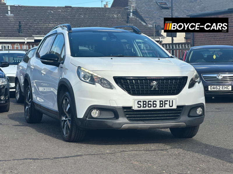 2016 Peugeot 2008 1.2 Puretech Gt Line SUV 5dr Petrol Manual Euro 6 (s/s) (110 Ps) in White — image 1