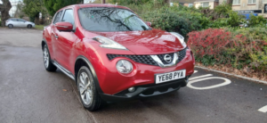 2018 Nissan Juke 1.5 Dci Tekna in Red — image 2