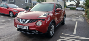 2018 Nissan Juke 1.5 Dci Tekna in Red — image 4