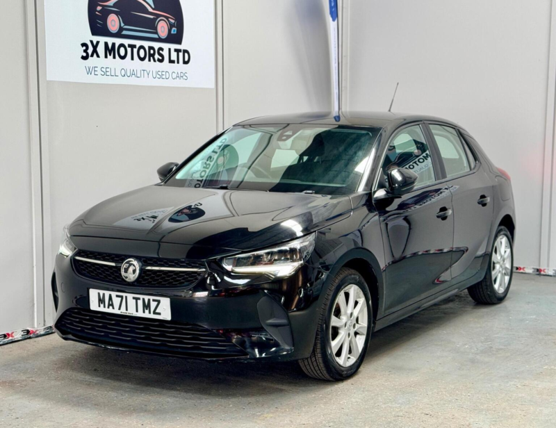 2021 Vauxhall Corsa 1.2 Se Euro 6 5dr in Black — image 1