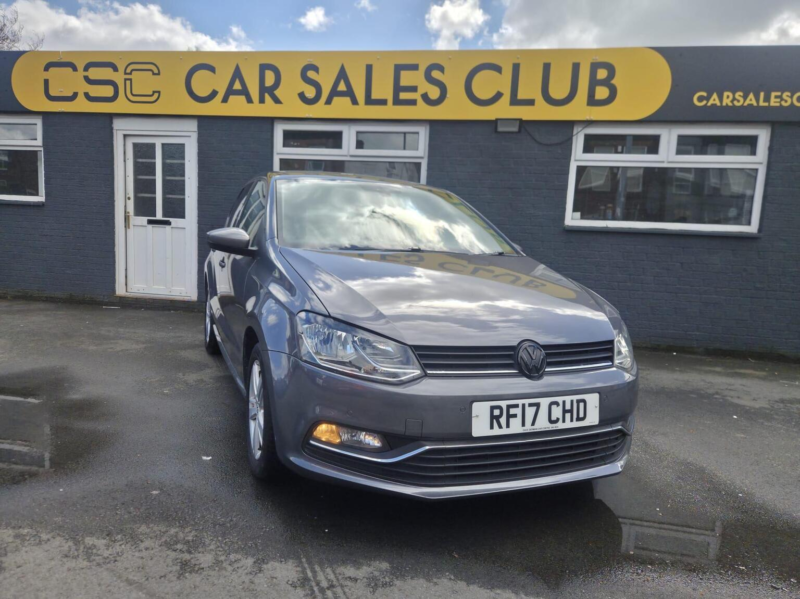 2017 Volkswagen Polo 1.2 Tsi Bluemotion Tech Match Edition Euro 6 (s/s) 5dr in Grey — image 1