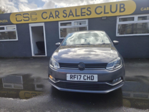 2017 Volkswagen Polo 1.2 Tsi Bluemotion Tech Match Edition Euro 6 (s/s) 5dr in Grey — image 2