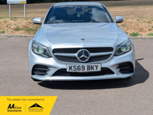 2019 Mercedes C Class C 300 D Amg Line Premium in Silver — image 3
