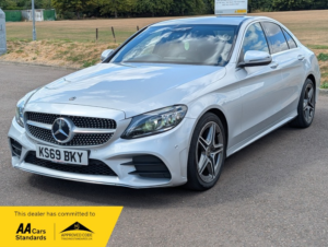 2019 Mercedes C Class C 300 D Amg Line Premium in Silver — image 6