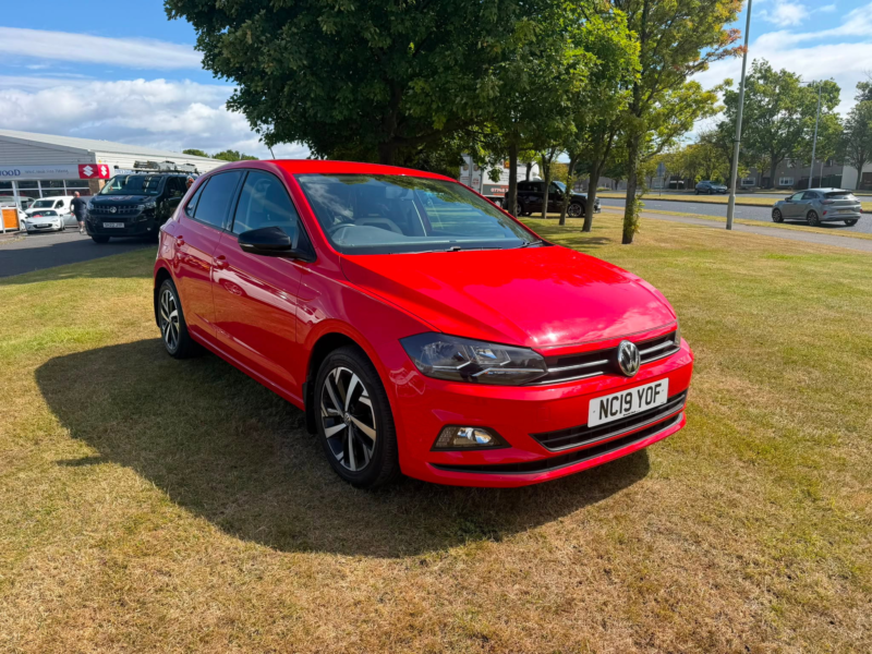 2019 Volkswagen Polo 1.0 Evo Beats Hatchback 5dr Petrol Manual Euro 6 (s/s) (80 Ps) in Red — image 1