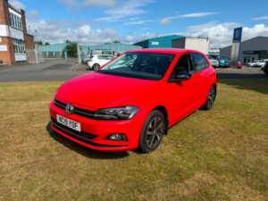 2019 Volkswagen Polo 1.0 Evo Beats Hatchback 5dr Petrol Manual Euro 6 (s/s) (80 Ps) in Red — image 4