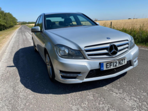 2012 Mercedes-Benz C Class 3.0 C350 Cdi V6 Blueefficiency Amg Sport G-Tronic Euro 5 (s/s) 4dr in Silver — image 2