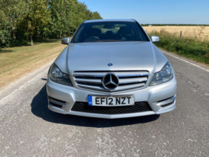 2012 Mercedes-Benz C Class 3.0 C350 Cdi V6 Blueefficiency Amg Sport G-Tronic Euro 5 (s/s) 4dr in Silver — image 3