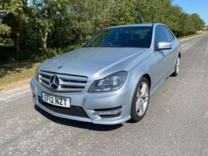 2012 Mercedes-Benz C Class 3.0 C350 Cdi V6 Blueefficiency Amg Sport G-Tronic Euro 5 (s/s) 4dr in Silver — image 4