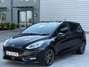 2017 Ford Focus 1.0t Ecoboost St-Line Euro 6 (s/s) 5dr in Grey — image 4