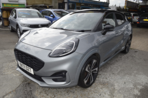 2021 Ford Puma 1.0 Puma St-Line X 5 Door 1.0l Ecoboost 125ps Mhev Fwd 7 Speed Automatic in Silver — image 3