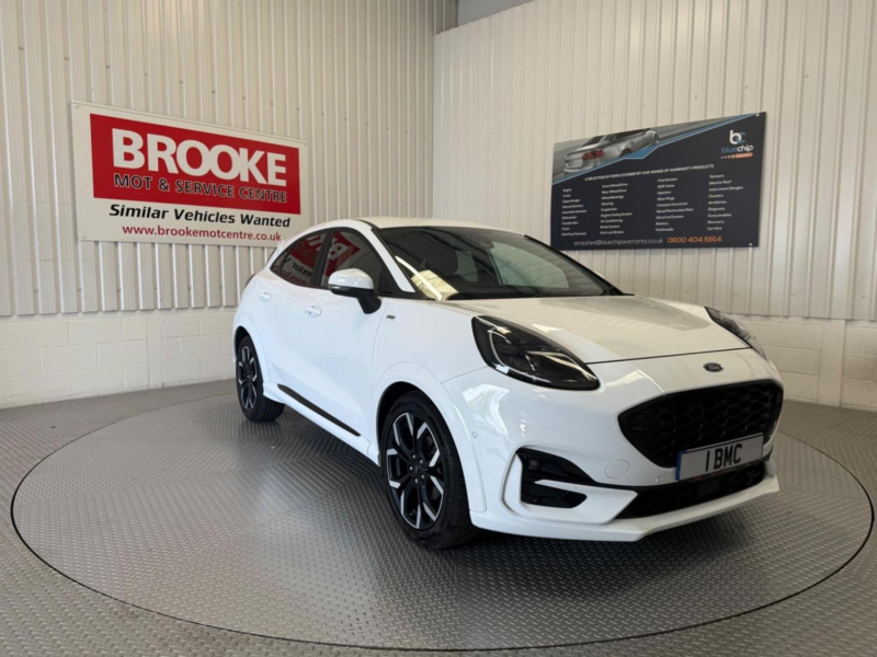 2020 Ford Puma 1.0t Ecoboost Mhev St-Line X First Edition Euro 6 (s/s) 5dr in White — image 1