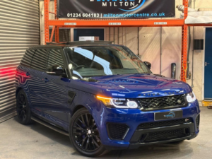 2017 Land Rover Range Rover Sport 5.0 V8 Svr Auto 4WD Euro 6 (s/s) 5dr in Blue — image 2