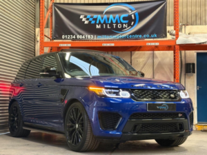 2017 Land Rover Range Rover Sport 5.0 V8 Svr Auto 4WD Euro 6 (s/s) 5dr in Blue — image 5
