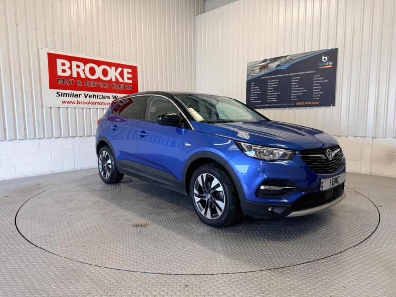 2020 Vauxhall Grandland X 1.2 Turbo Sri Nav Auto Euro 6 (s/s) 5dr in Blue — image 1