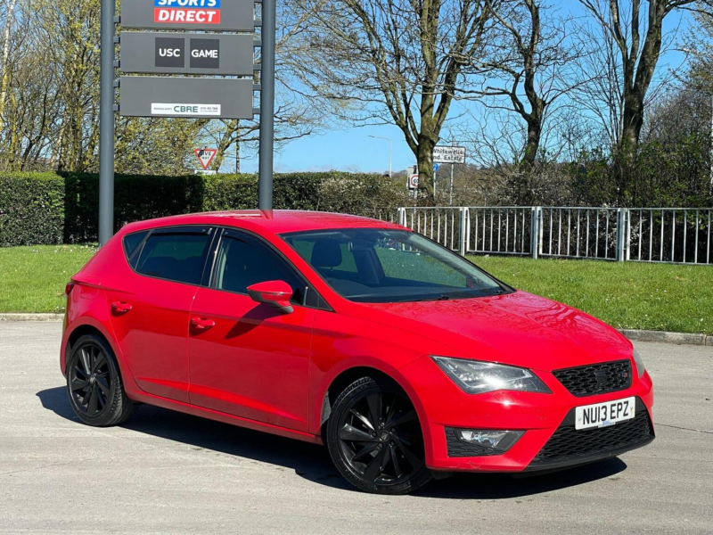 2013 SEAT Leon 2.0 Tdi Cr Fr Euro 5 (s/s) 5dr in Red — image 1