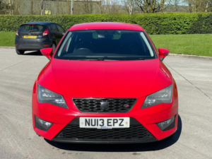 2013 SEAT Leon 2.0 Tdi Cr Fr Euro 5 (s/s) 5dr in Red — image 2