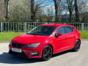 2013 SEAT Leon 2.0 Tdi Cr Fr Euro 5 (s/s) 5dr in Red — image 3